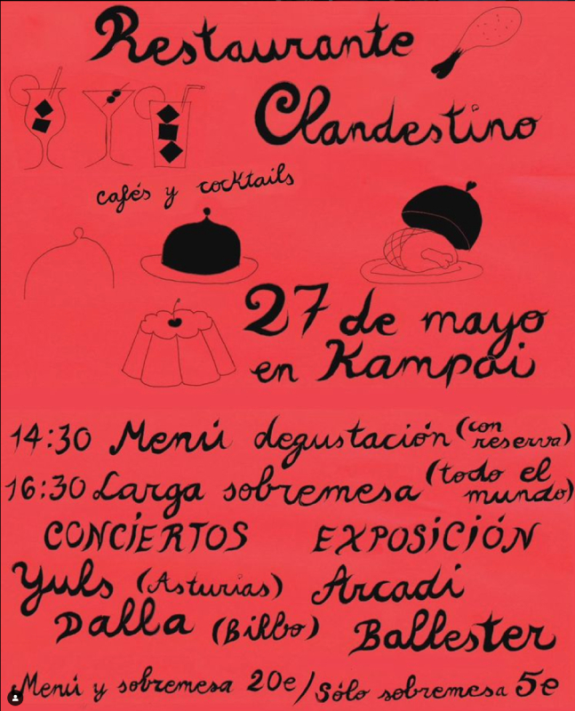 kampai restaurante clandestino